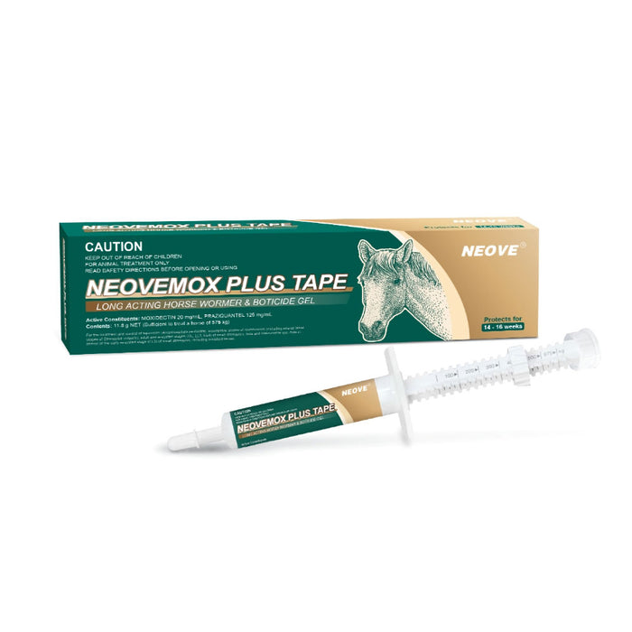 Neovemox Plus Tape Long Acting Horse Wormer & Boticide Gel