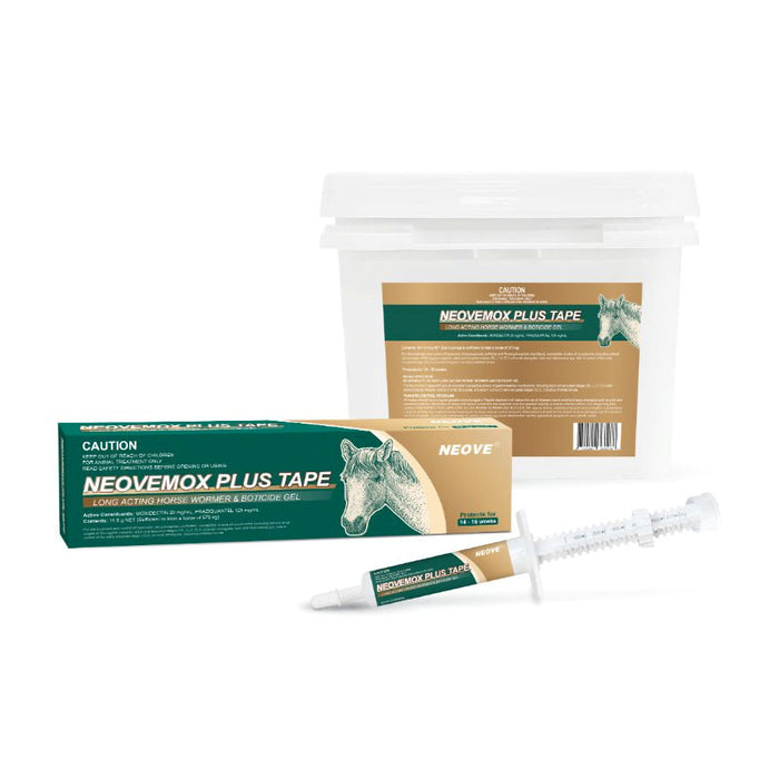 Neovemox Plus Tape Long Acting Horse Wormer & Boticide Gel