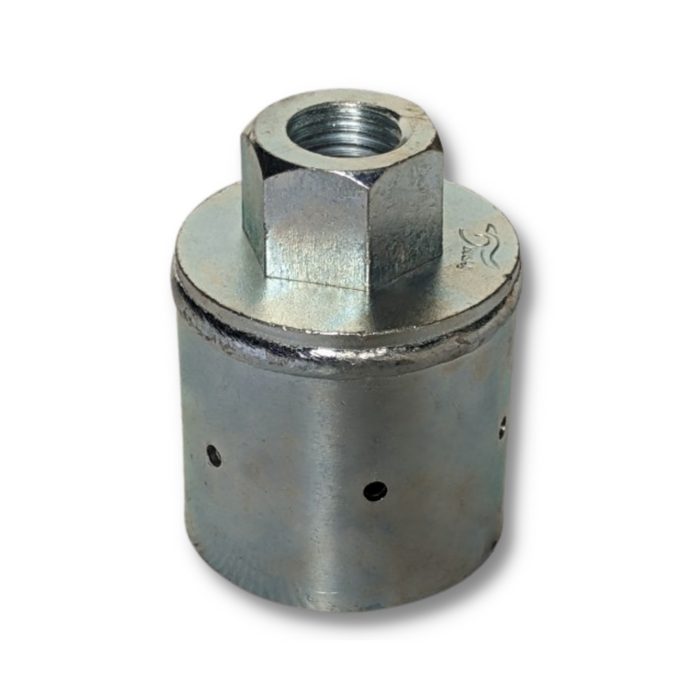 Electroplated Zinc screw pile adjustable stump top used in farming and building