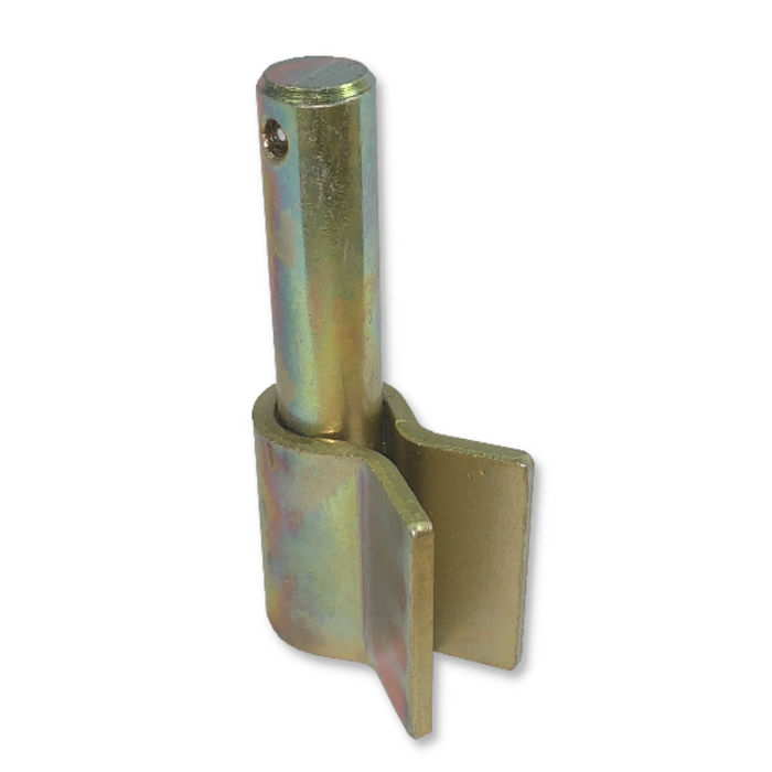 Gold Zinc weld on pins male part