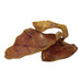 Dehydrated pig ear dog treat