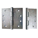 Zinc butt hinges for timber and metal doors or ute tool boxes