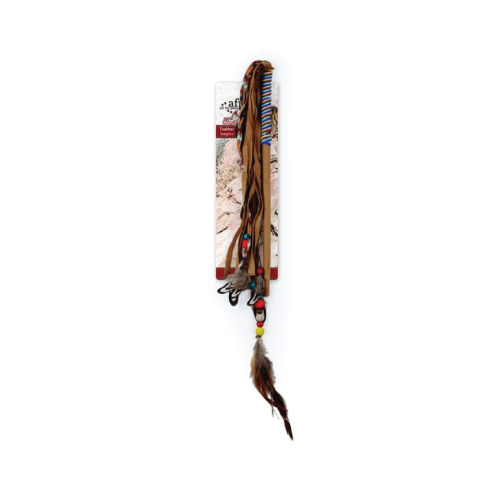 Catnip Cat Dream Catcher Toys - Feather Bell Rattle Mouse Crinkle Play Wand