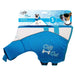 Blue adjustable safety vest for dogs