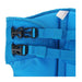 Blue adjustable safety vest for dogs