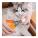 Orange pet toe nail professional safe cutters