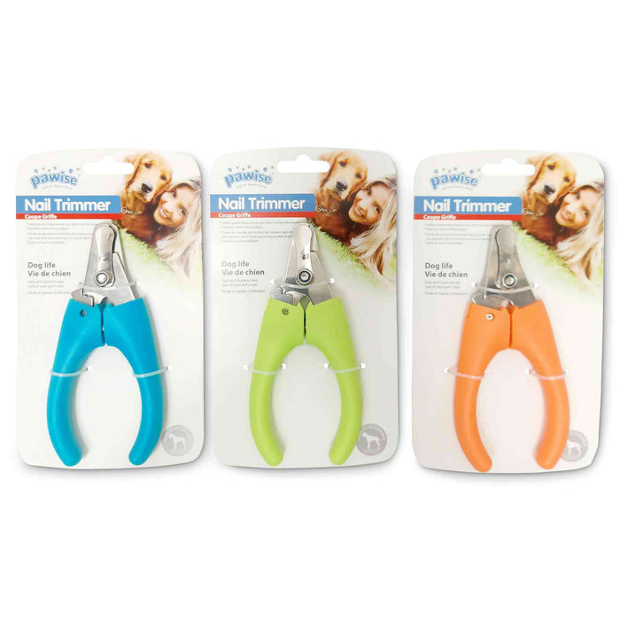 Green, blue and orange pet toe nail professional safe cutters