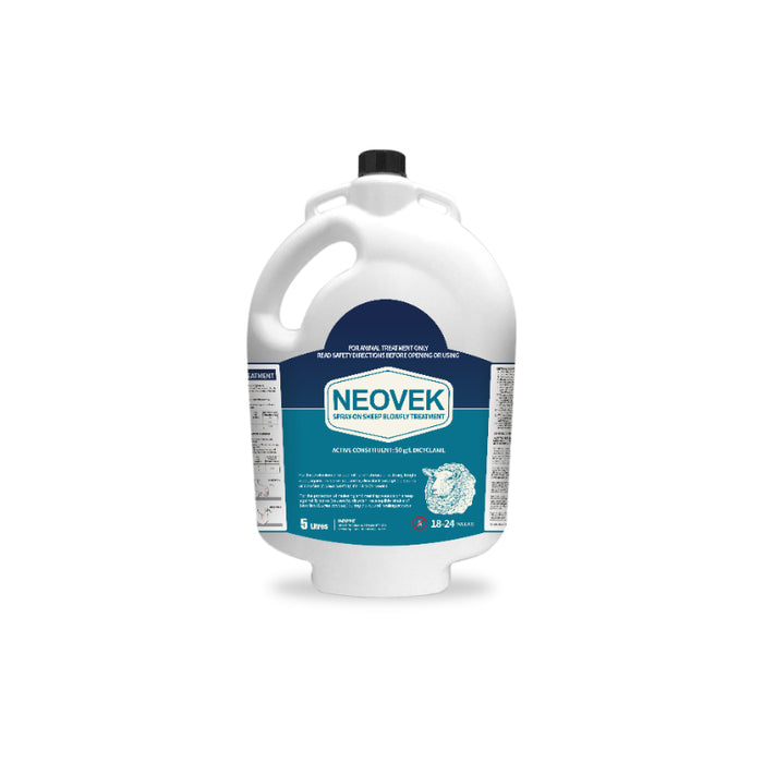 Neovek (Dicyclanil) Spray-On Sheep Blow Fly  Treatment