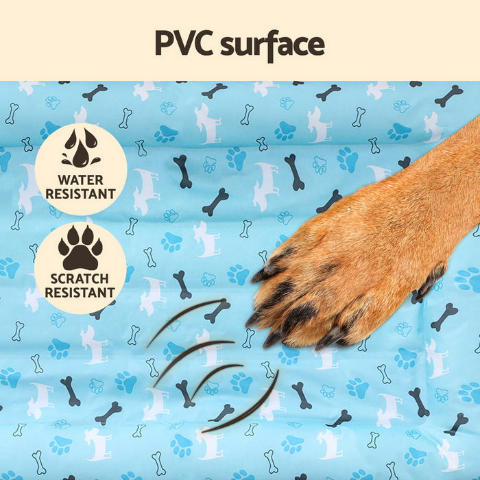 i.Pet Cooling Mat Large Summer Blues