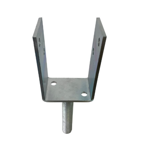 Blue zinc 200mm Stirrup Beam Support Assemblies