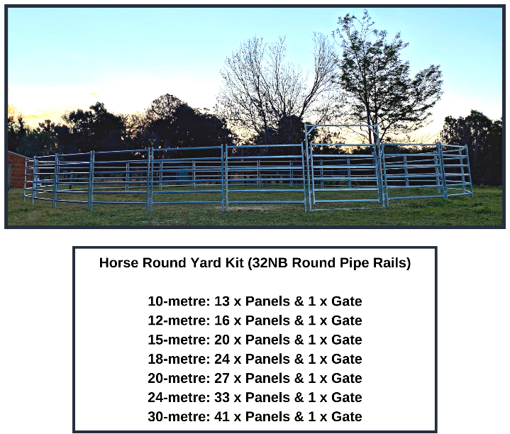 Horse Round Yard Kits
