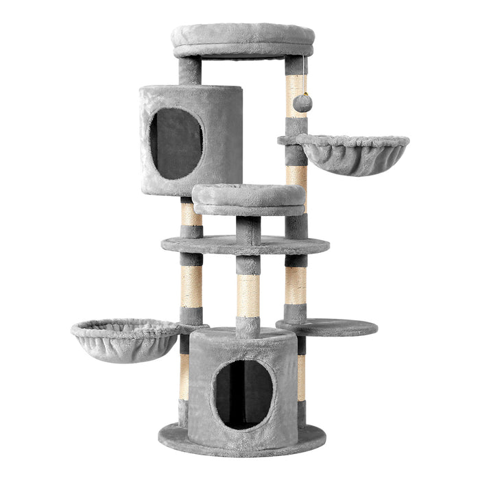 A 123cm cat tree scratching tower 