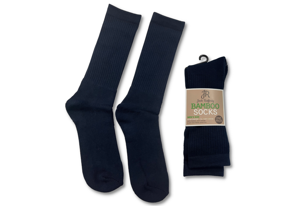 Men's Bamboo Socks - Full Terry Cushion