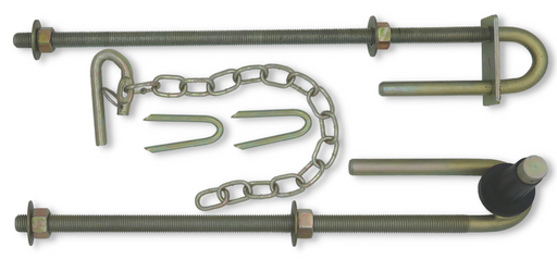 Li-Lo Hinge Packs to suit large timber posts with standard hook and staple