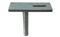 Blue zinc 200mm Slotted Plate Beam Support