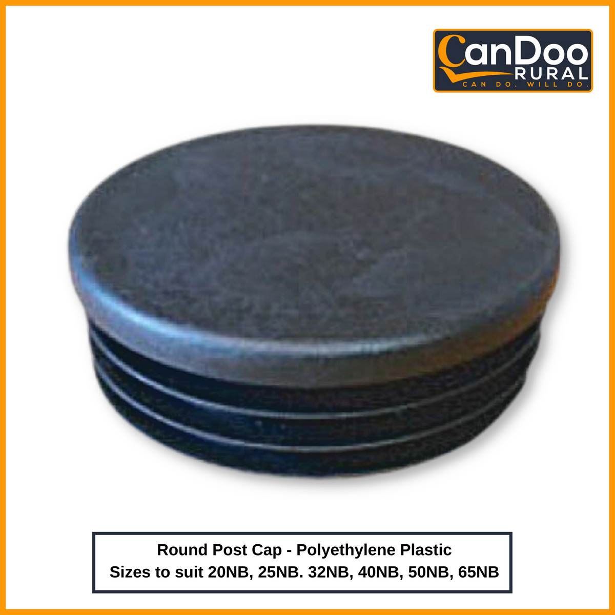 Round Plastic Post Caps / Inserts